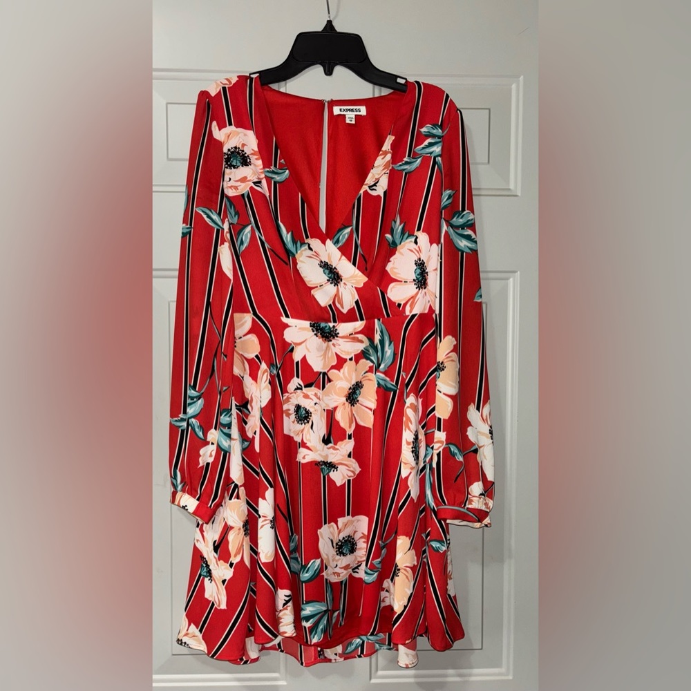 Express floral dress